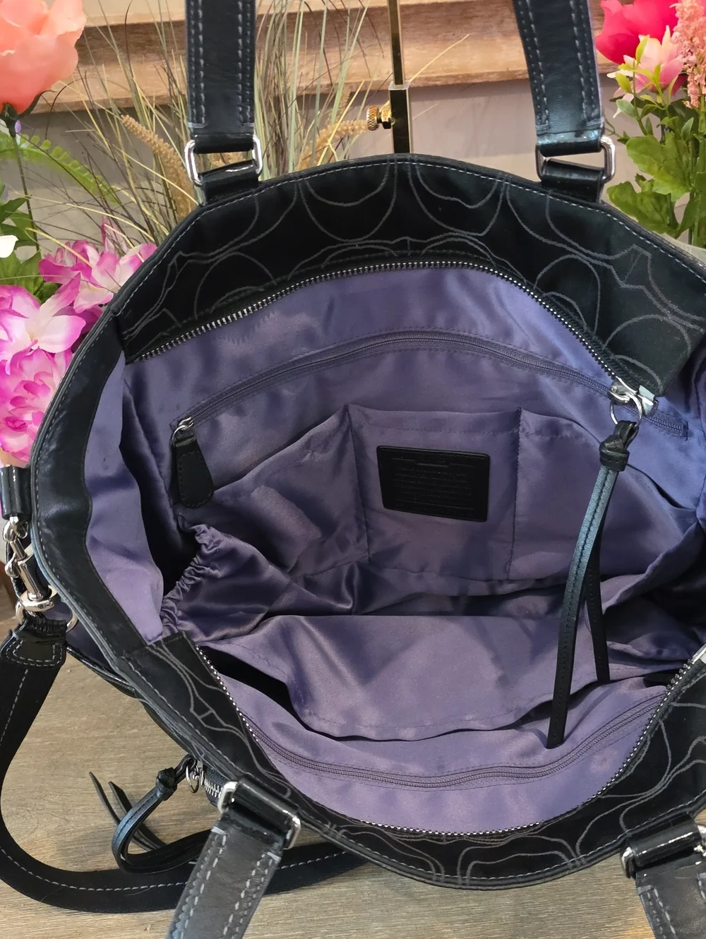 Coach Diaper/Laptop Bag Like New #15998
